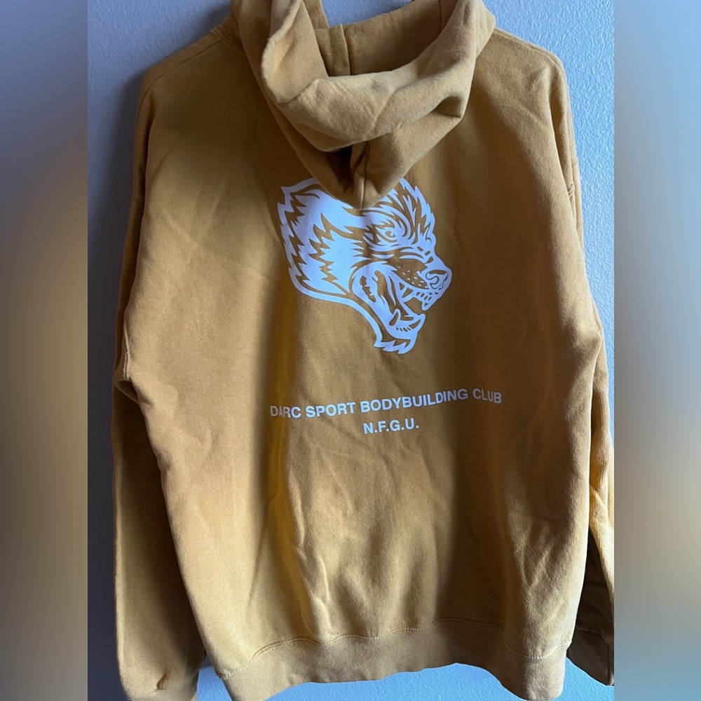 DARC SPORT Hoodie in Yellow (limited edition) Men’s Medium